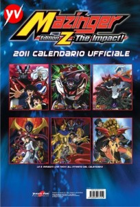 Calendario Mazinger Z